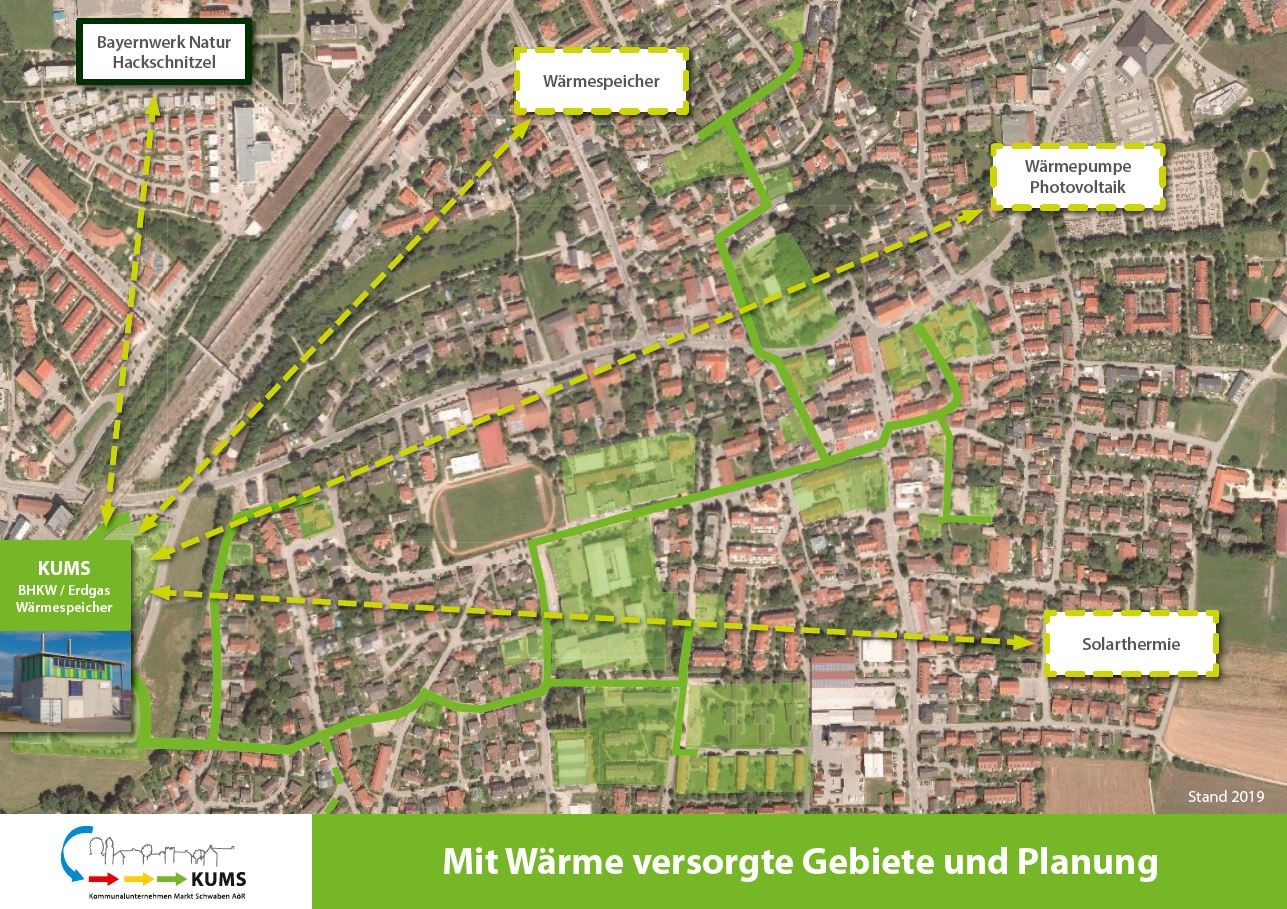 Der Antrag auf Fördermittel für die Machbarkeitsstudie \"Wärmeversorgung 4.0\" ist gestellt.